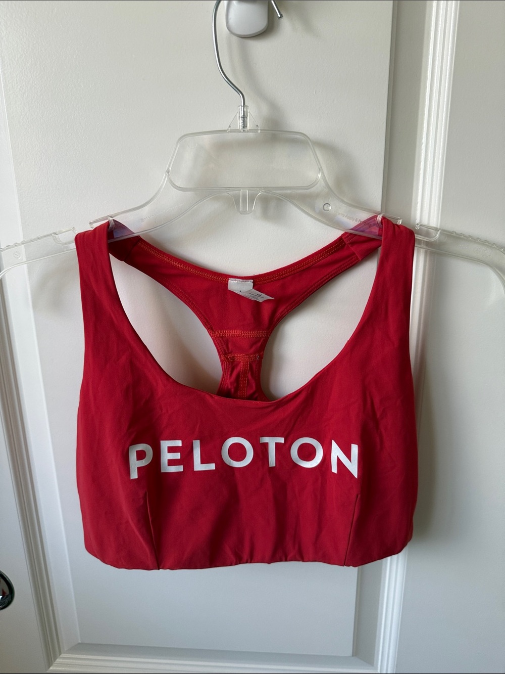Peloton x Lululemon red sports bra (rare) 8